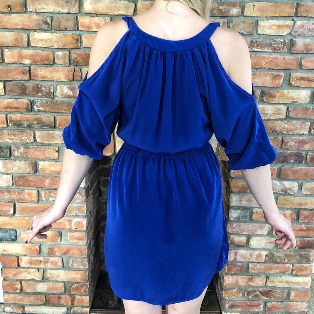 Fun Deep Blue Dress 🌸🌼🌺 - Picture 2 of 3